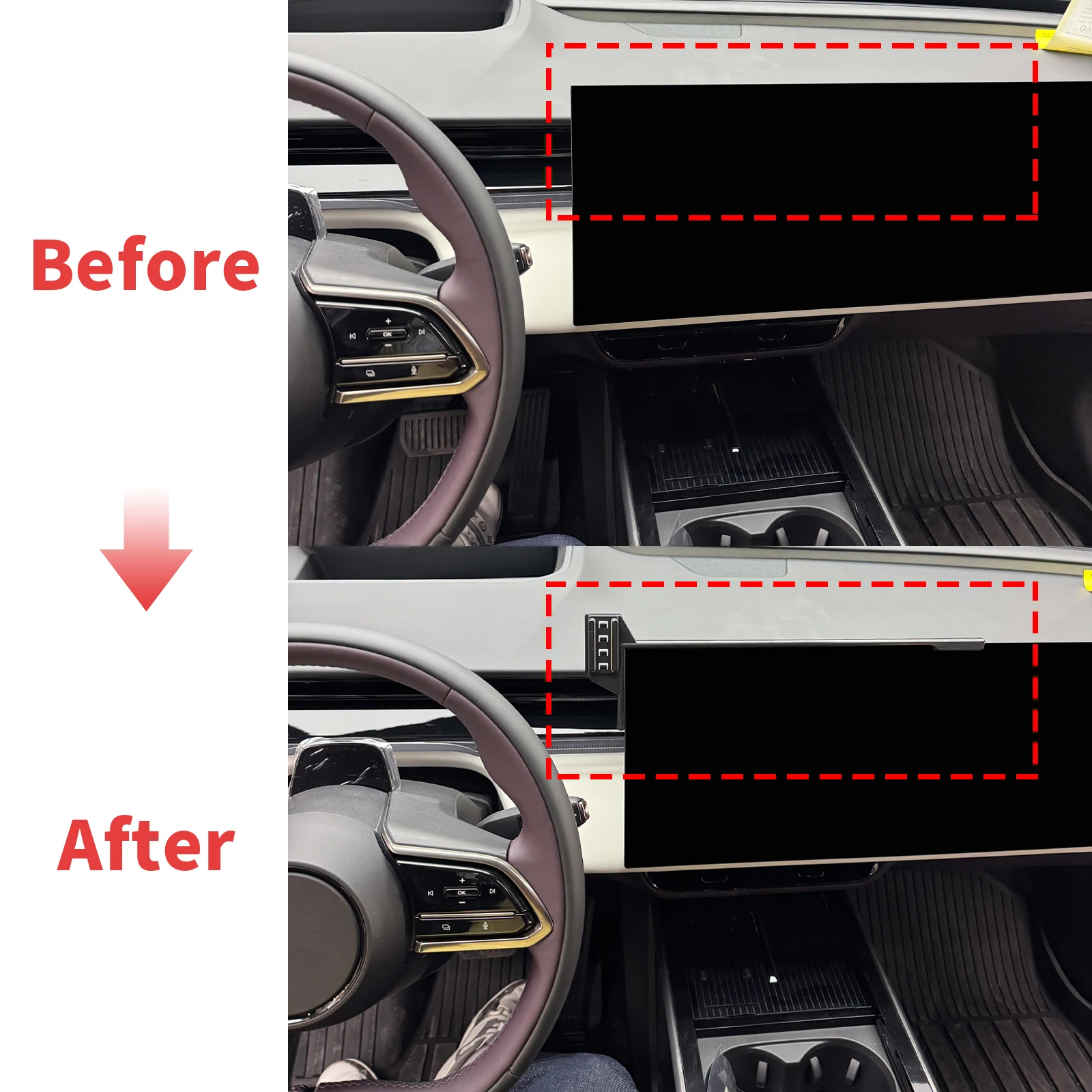 for Mazda CX-6e CX6e  EZ-60 EZ60 2025 2026 2027   Auto Phone Holder Mount GPS Navigation Bracket Stable Car Accessories