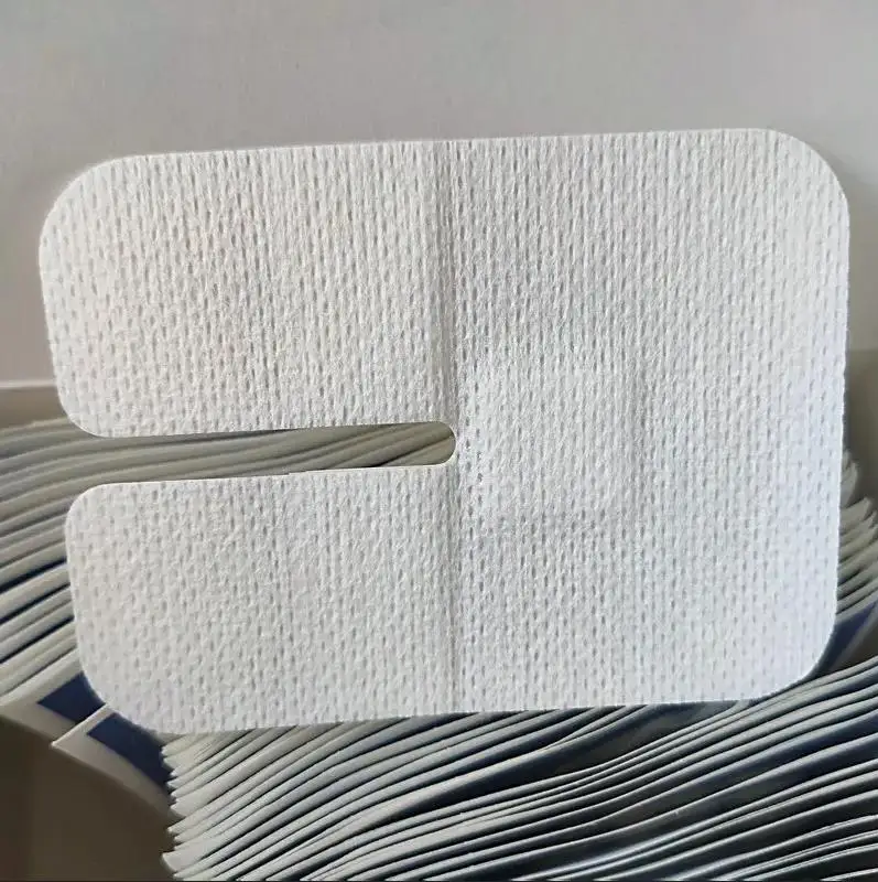 

100 шт. нестерильные 6*8 см U-образные самоклеящиеся повязки для здоровья, нетканые ткани, самоклеящиеся пластыри для ухода за ранами