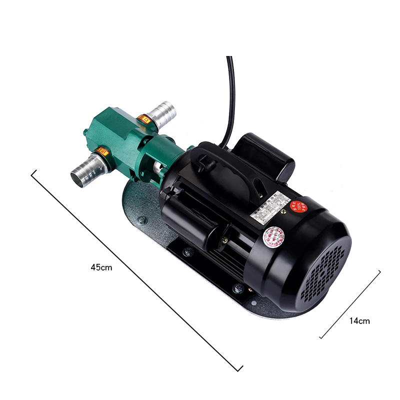 WCB AC 220V 1500W 140L/min Electric  Fuel Engine Oil Dispensing Transfer Pump view 2