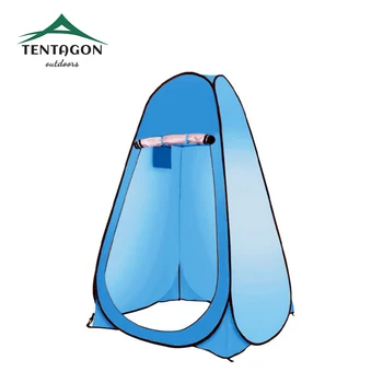 TENTAGON 휴대용 야외 캠핑 텐트, 샤워 텐트, 목욕 피팅 룸 텐트, 쉘터 해변 개인 변기 캠핑 텐트