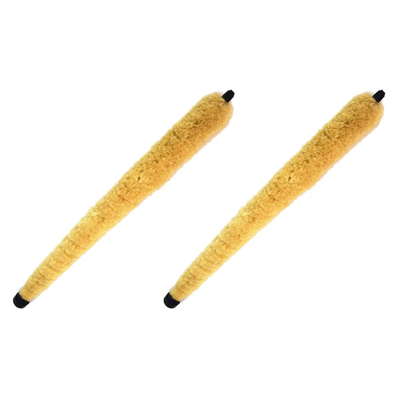 

2X Cleaning Brush Cleaner Pad Saver For Alto Sax Saxophone Soft Durable