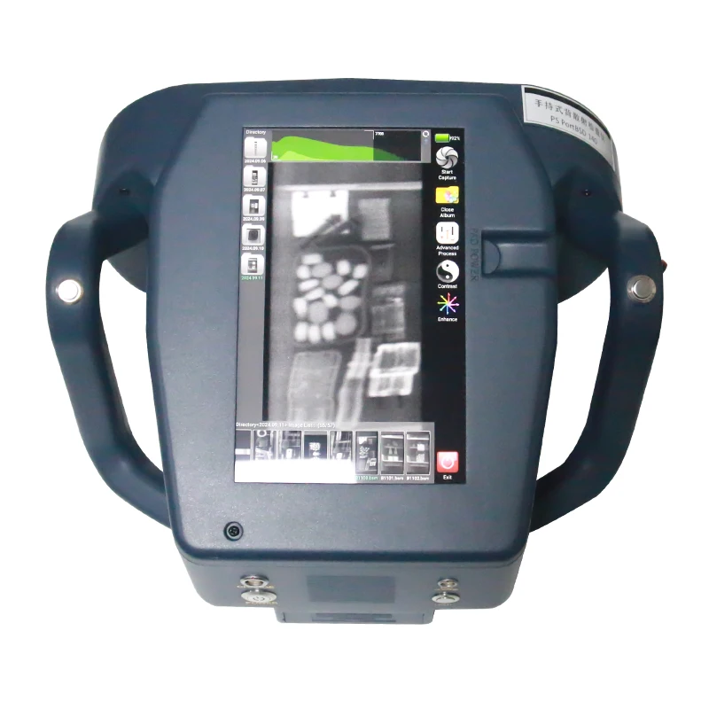 Sicherheits-Hochleistungs-tragbarer Rückseitenscatter-Scanner 140-kV-Inspektionsdetektor