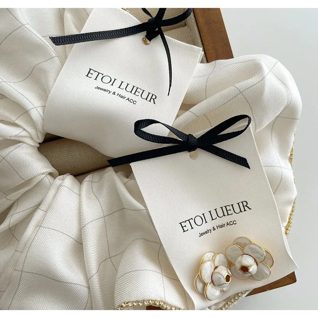 

Minimalist Storage Bag Plain Cotton Hanging Bag Small Jewelry Bag Minimalist Cotton Jewelry Pouch For Jewelry Display Home