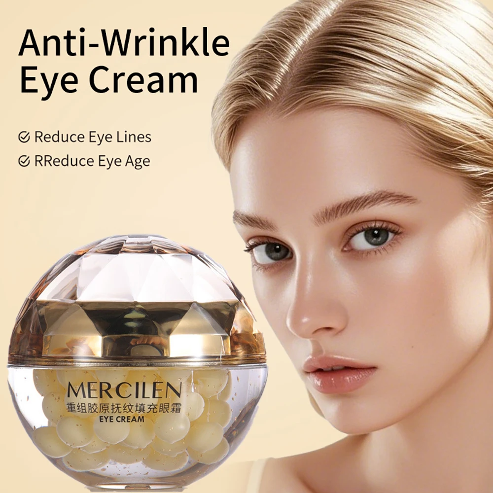 

Collagen Moisturizing Filling Eye Cream Remove Eye Bags Reduce Eye Wrinkles Cream Eye Care Anti Dark Circle Under Eyes Cream