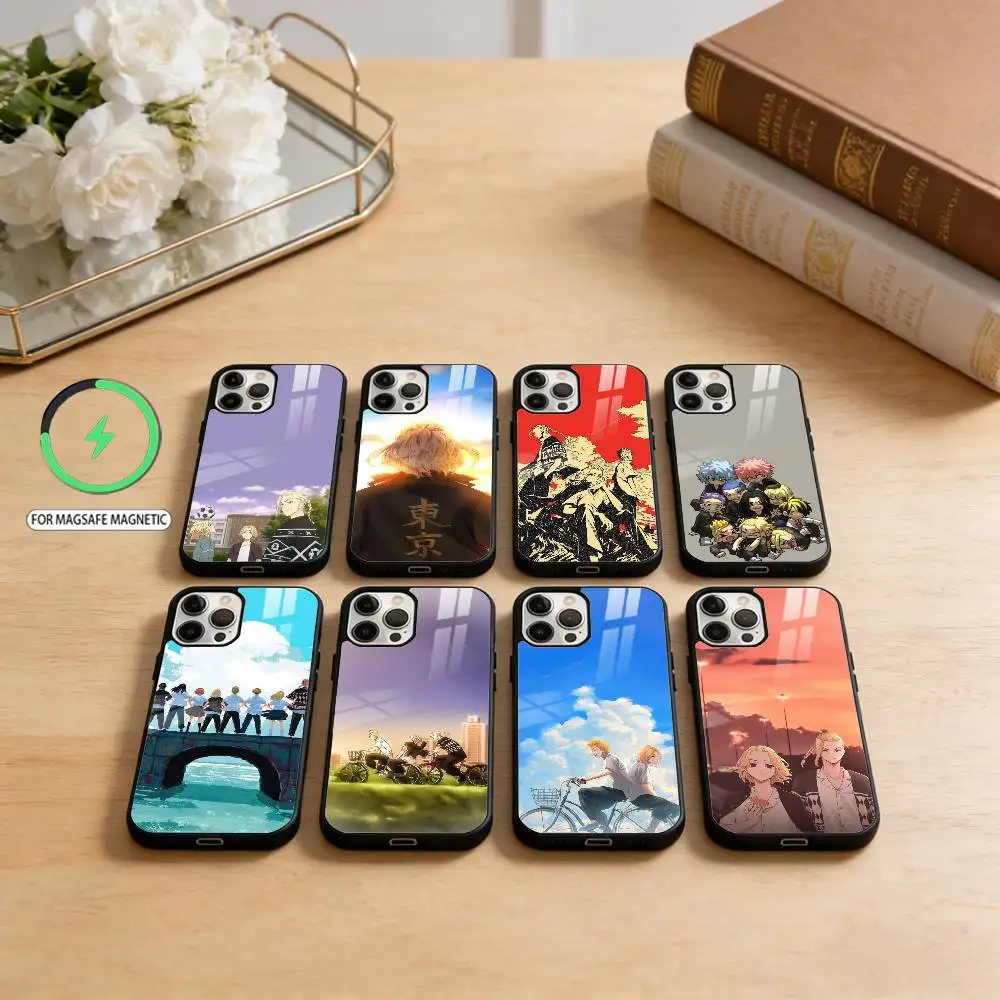 

Tokyo Anime Revengers Phone Case For iPhone17,16,15,14,13,12,11 Plus,Pro Max Magnetic For Magsafe Wireless Charging