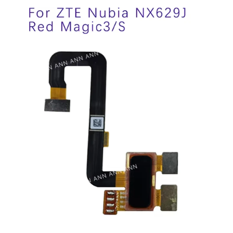 Original Touch ID Home Button For ZTE Nubia Red Magic 3 3S NX629J NX629JS Fingerprint Scanner Sensor Flex Cable Main Return keys