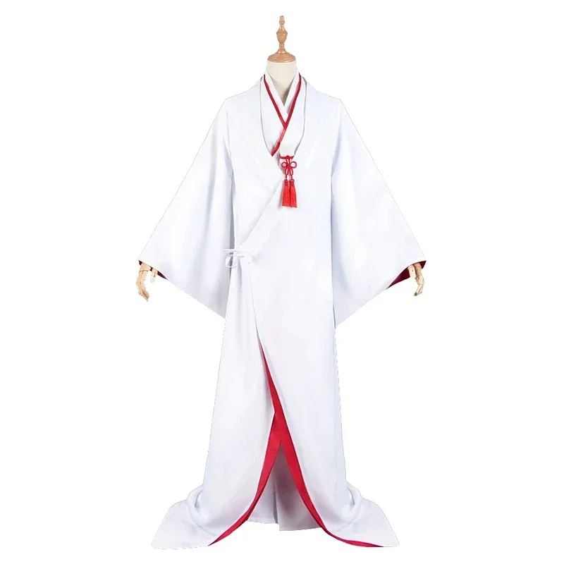 Disfraces de Anime BORUTO para niñas, ropa de Cosplay, Hinata Hyuga, Kimono blanco, horquilla de flores, accesorios de S-XXL