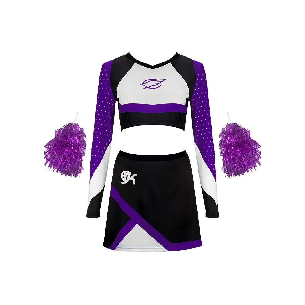 Lightweight Cheerleading Costumes Short Suits Stage Costumes Performance Costu mes Women