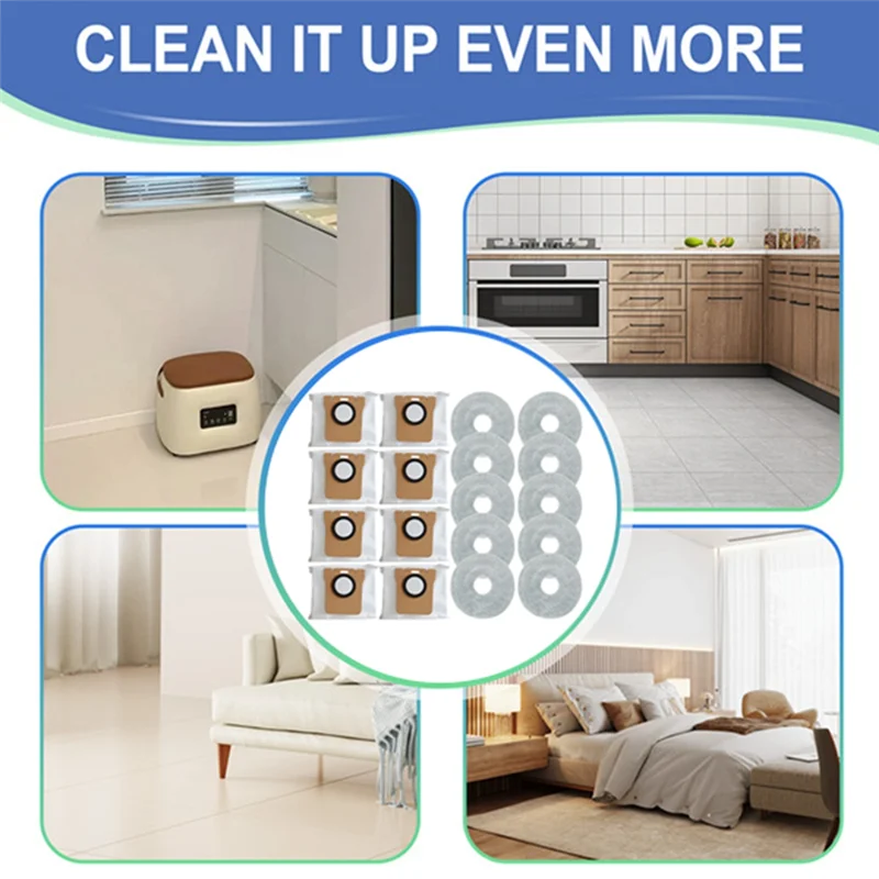 【必需品】JONR P20 PRO 掃除機部品モップ布ダストバッグ家庭用掃除機部品