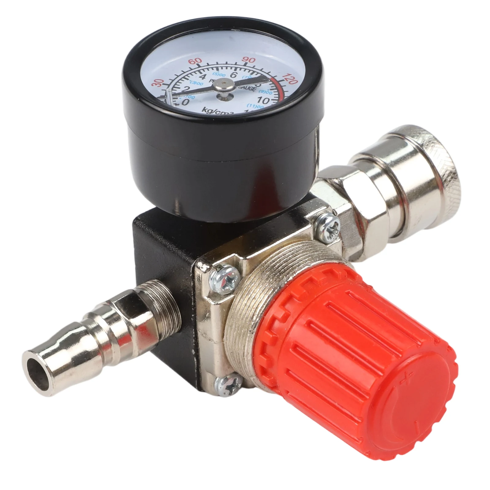 Vanne de contrôle de pression pour systèmes de compresseur d'air, affichage de jauge intégré jusqu'à 175 PSI, conception pour une utilisation à long terme