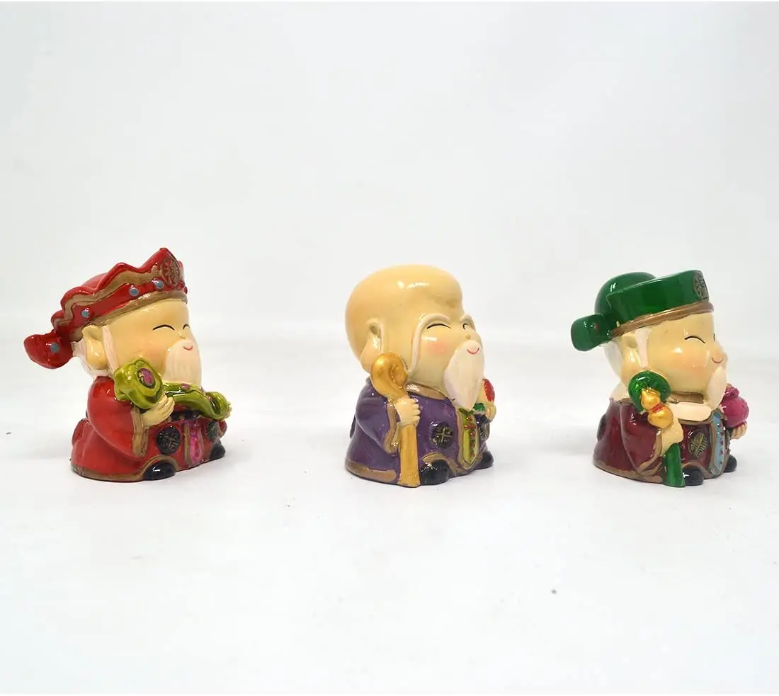 Feng Shui Hand Painting Fuk Luk Sau/Fengshui Three Gods