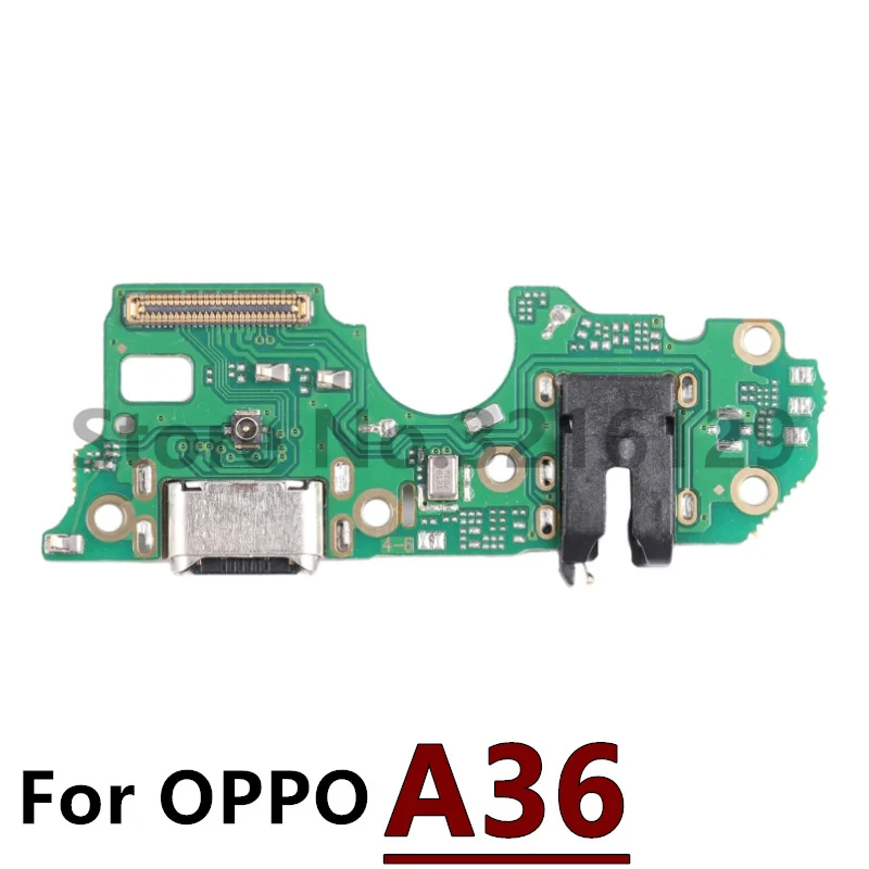 Original For OPPO A15 A15s A16 A16s A18 A32 A33 A35 A36 A38 Fast Charging Type-C USB Connector Board Dock Flex Cab