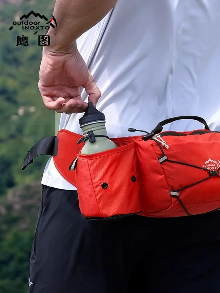 outdoor-waist-bag-unisex-large-capacity-hiking-pack-water-bottle-holder-multifunctional-versatile-2024-new-style-eagle-pattern
