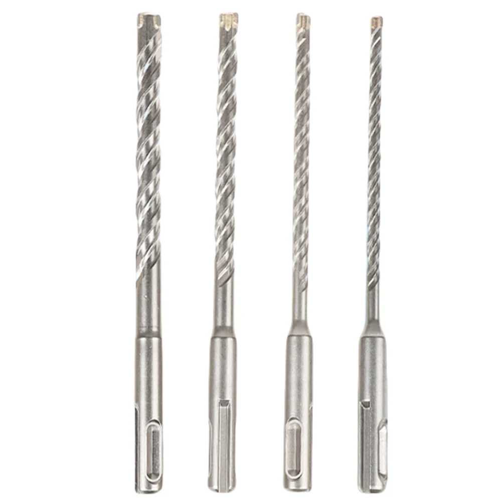 Plus jeu de forets à percussion foret à béton croisé Plus Kit de forets rotatifs adapté aux murs de ciment de brique de béton pierre