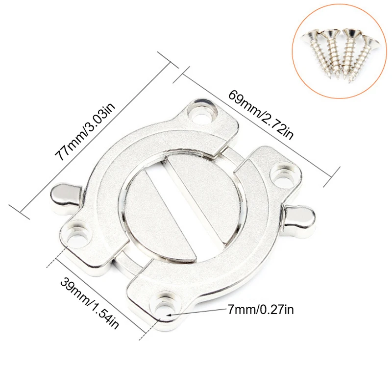 1pcs Folding Table Buckles Desk Supporting Folding Hinge Desktop Table Buckles Connector Tabletop Connector