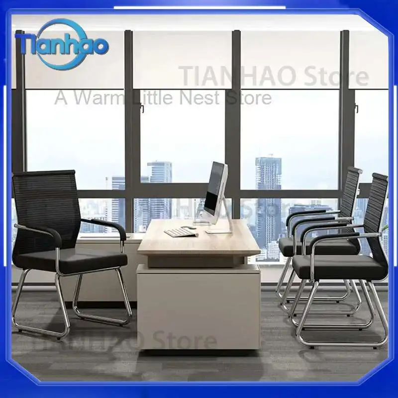 Ergonomic Mesh Office Chair for Computer Use Designer Fabric Chair with Lumbar Support for Home and Office Free Shipping