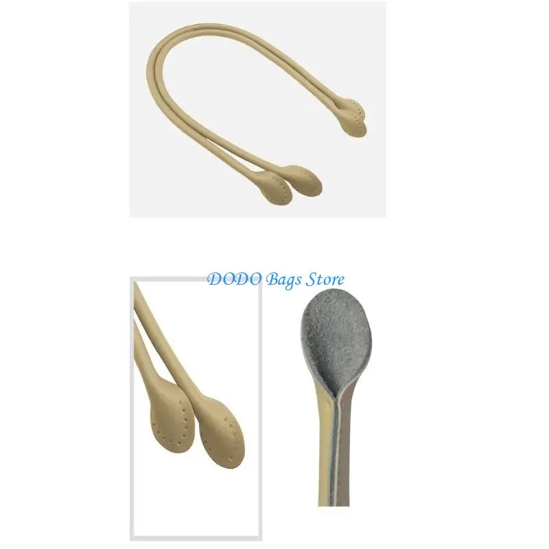 

E8FB 1Pc Universal Leather Bag Handles 50cm Replacement Strap for DIY Purse Making