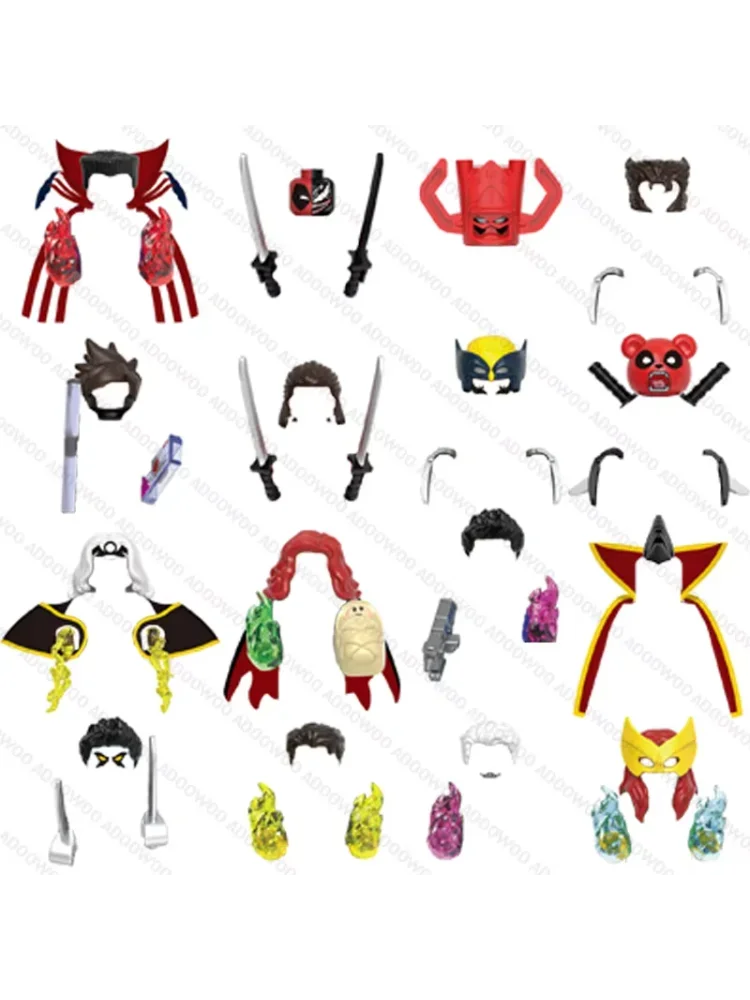 Film GH0519-GH0603 Hero Series Mini-Actionfigur Spielzeug Jinmeizi Cowboy TVA Agent 2099 Elektra X-23 Human Torch Blade Geschenk
