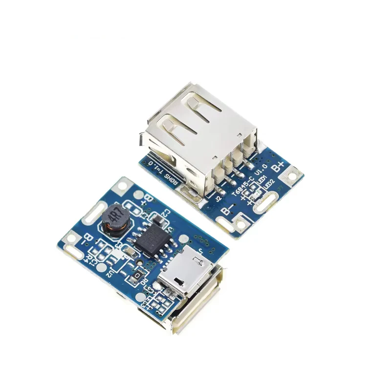 10 Stück 5V 1A Boost Step Up Power Modul Lithium LiPo Batterie Ladeschutzplatine USB für DIY Ladegerät 134N3P Programm