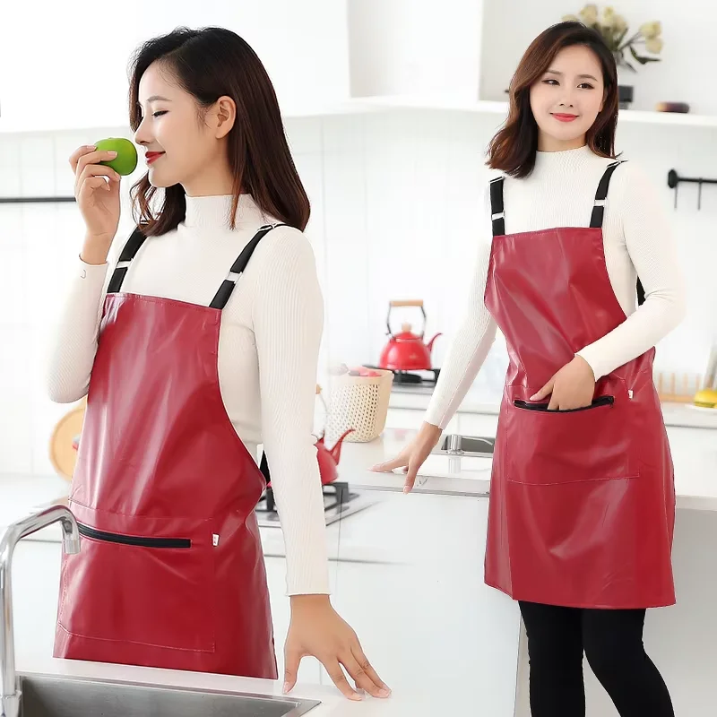 Leather Work Overalls - Apron Kulit Anti Air dan Anti