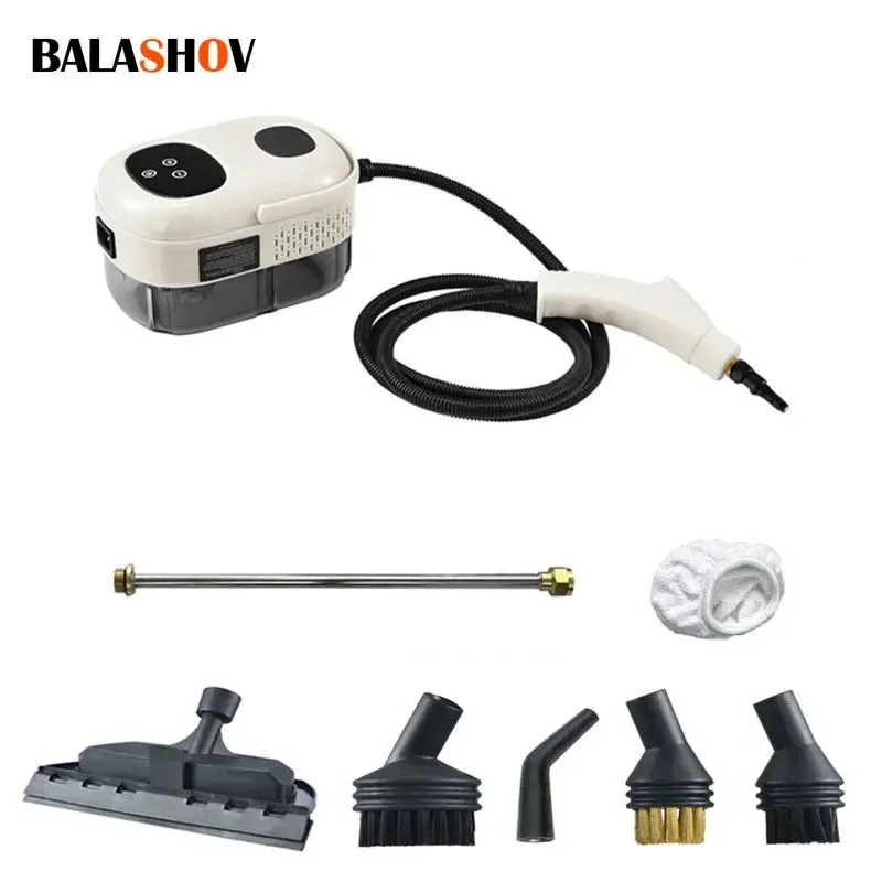 

Steam Cleaner High Pressure Sterilization Handhled Temperature Steam Mop Household Air Conditioner Kitchen Hood Car Washer US/EU