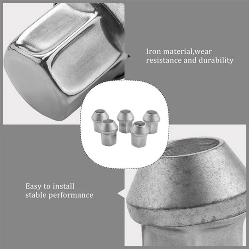 

NEW-15Pcs LR001381 Car Tire Bolt Wheel Nut Wheel Hub Bolt Front And Rear Tire Screw Nut For Land Rover Freelander 2
