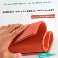Sealing Plate Red Laminating Machine Silicone Pad Super Soft Sponge Board Heat Insulation Silicone Pad Desk Mat