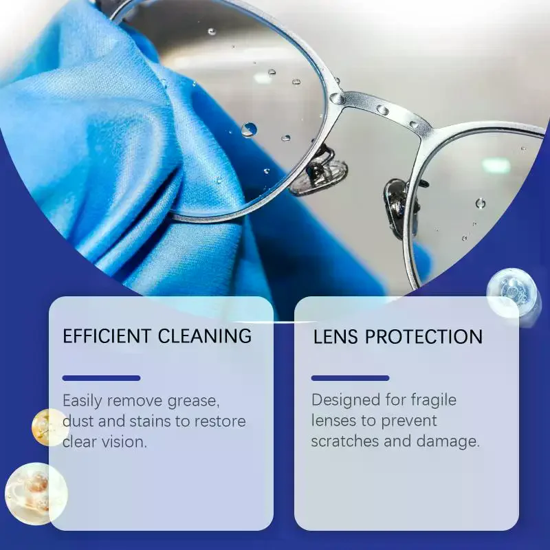 Nuevo spray limpiador de gafas - Limpia y mantiene las lentes, previene el empañamiento, mejora la visión, spray de limpieza portátil.