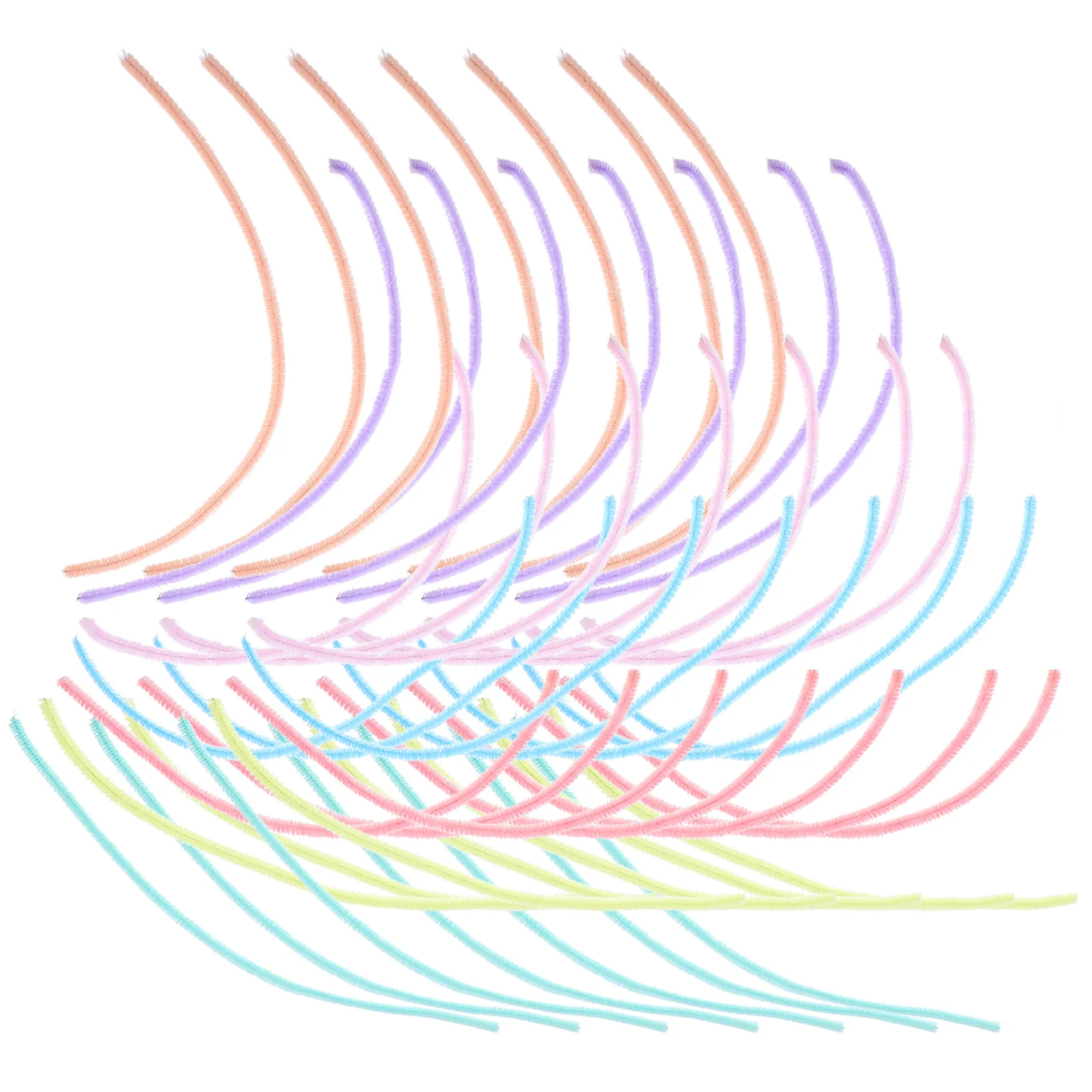 Twist Rod DIY Material Pipe Cleaner Colorful Small Floral Wire Stems Craft Project Supplies Chenille Stems Multi Color Pipe