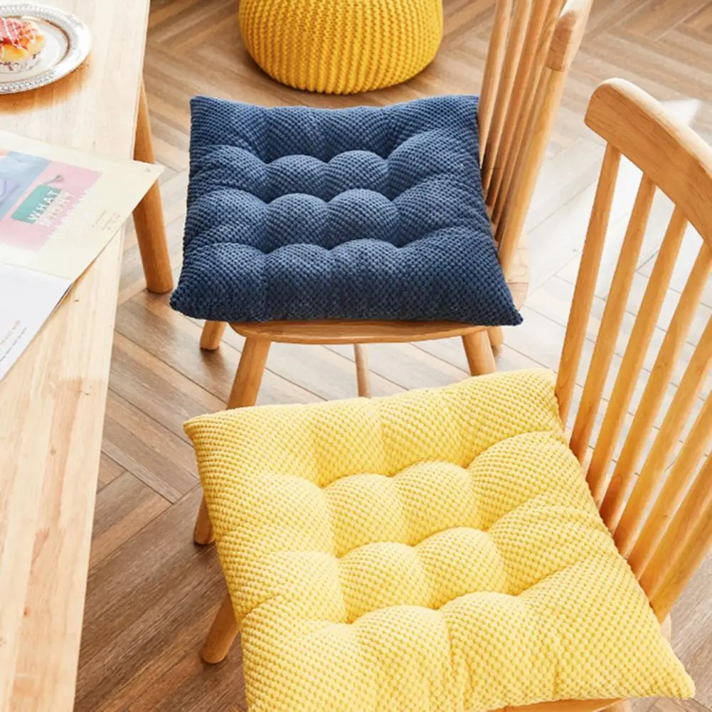 41x41cm Square Chair Soft Pad Thicker Seat Cushion For Dining Patio Home Office Indoor Outdoor Garden Sofa Buttocks Cushion