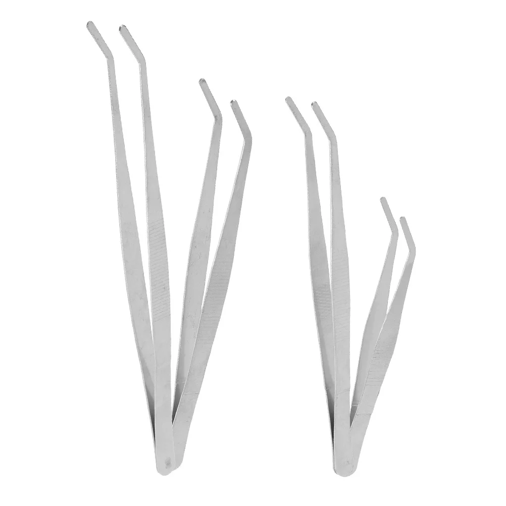 

4Pcs Garden Tweezer Set Compact Ergonomic Stable Material Multi-Function Planting Tool Portable Gardening Accessory for Bonsai