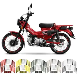 17`` Wheel Rim Sticker Decals Emblems Reflective sticker for motorcycle For HONDA CT125 Trail 125 Hunter Cub