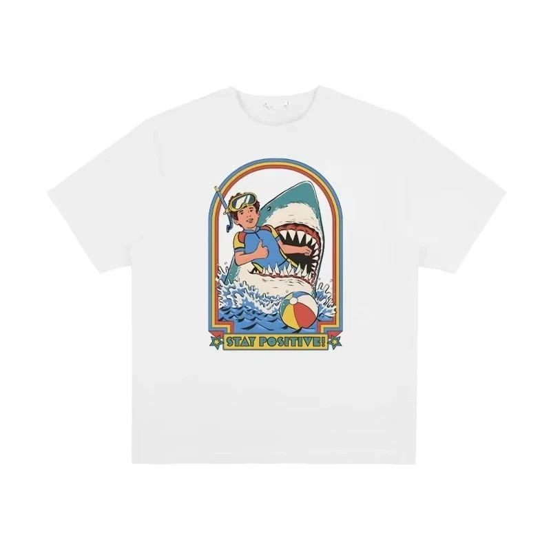 2025-evolucao-dos-gatos-camiseta-americano-retro-diversao-ilustracao-vintage-casal-masculino-e-feminino-puro-algodao-solto-de-manga-curta