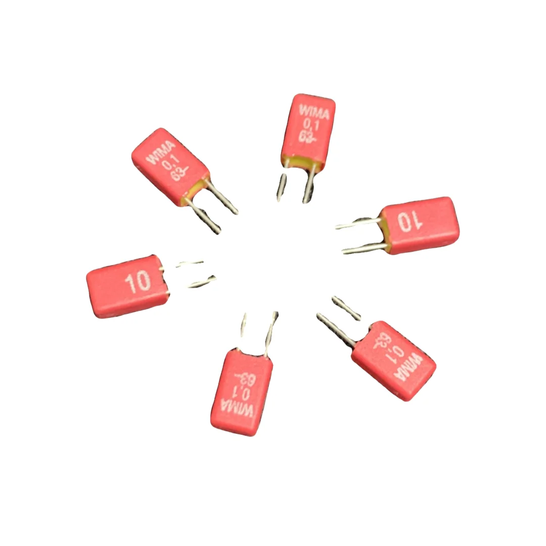 

10PCS/New Weimar Capacitor MKS02 63V 0.1UF 63V 104 100NF Foot Distance 2.5mm