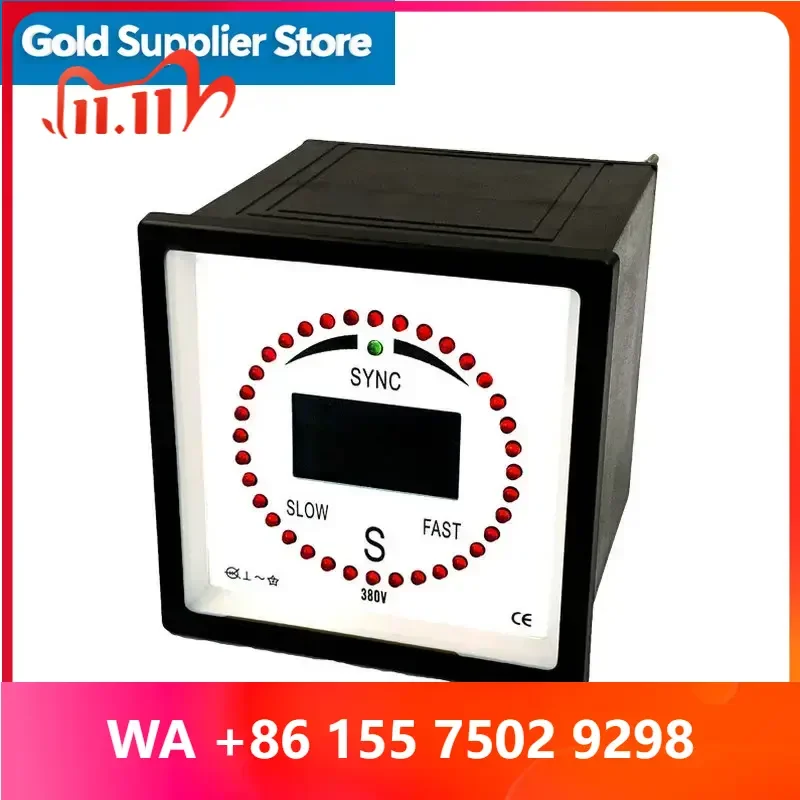 96*96mm full automatic digital synchroscope meter with display,synchrometer for generator use