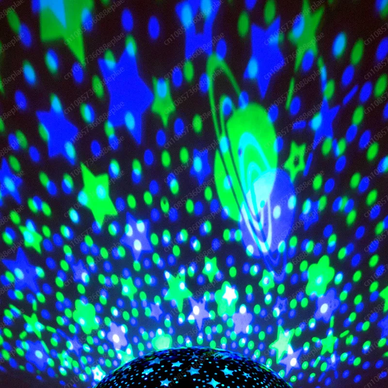 مكبر صوت بلوتوث 3 في 1 مع جهاز عرض على شكل نجمة وإضاءة كرة سحرية، نظام صوت للحفلات بجهاز تحكم عن بعد RGB لديكور المنزل في عيد الميلاد #4