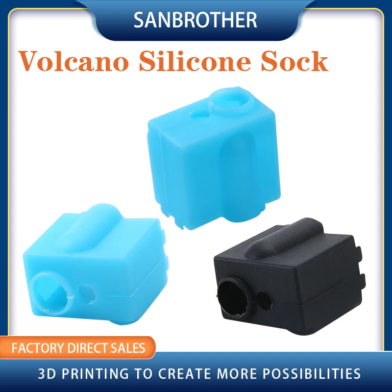 Für V6/MK7 MK8 MK9/MK10/Volnaco Silikon Socken Heizung Block Hotend Protector Isolierung Abdeckung Für 3D drucker Heißer Ende Wärme Block