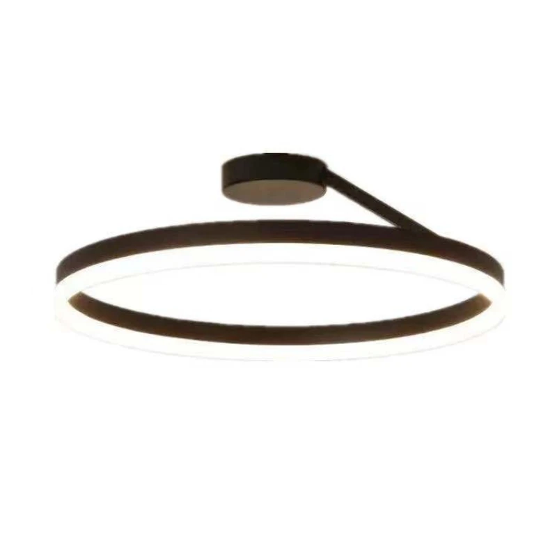 

New bedroom led ceiling light, simple modern creative room personalized restaurant Nordic round lamps lighting
