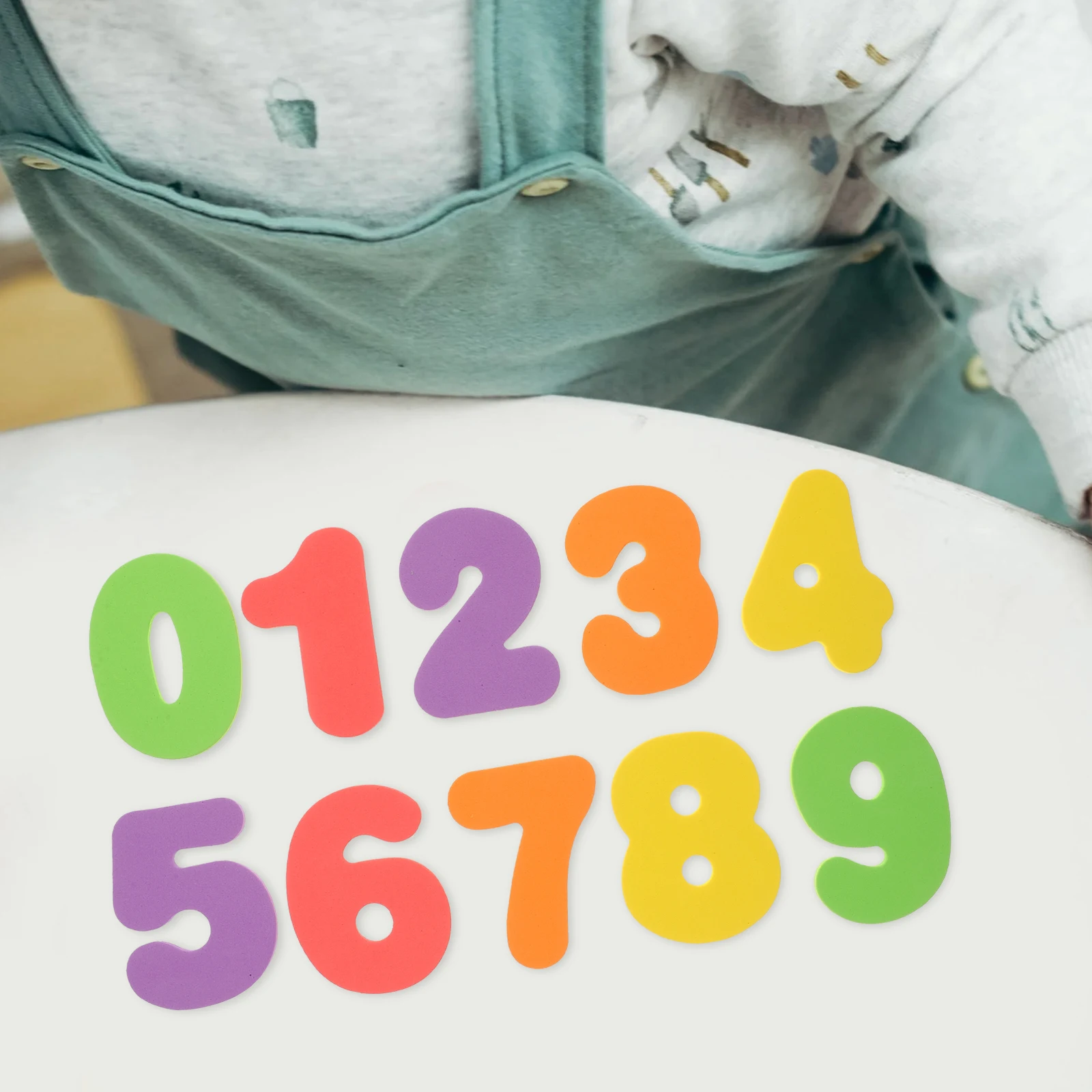 

1 set EVA Alphabet Toys Number Puzzle for Babies Toddler Lightweight Educational Playthings Baby Bathing Toy Learning