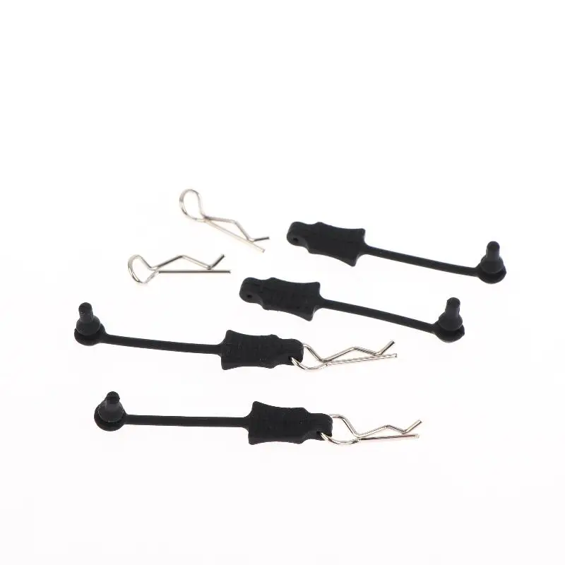 4 pezzi per 1/10 scala 1/8 RC modello di auto Arrma Granito Kraton 6s parti di aggiornamento universale gel di silicone clip corpo fermo