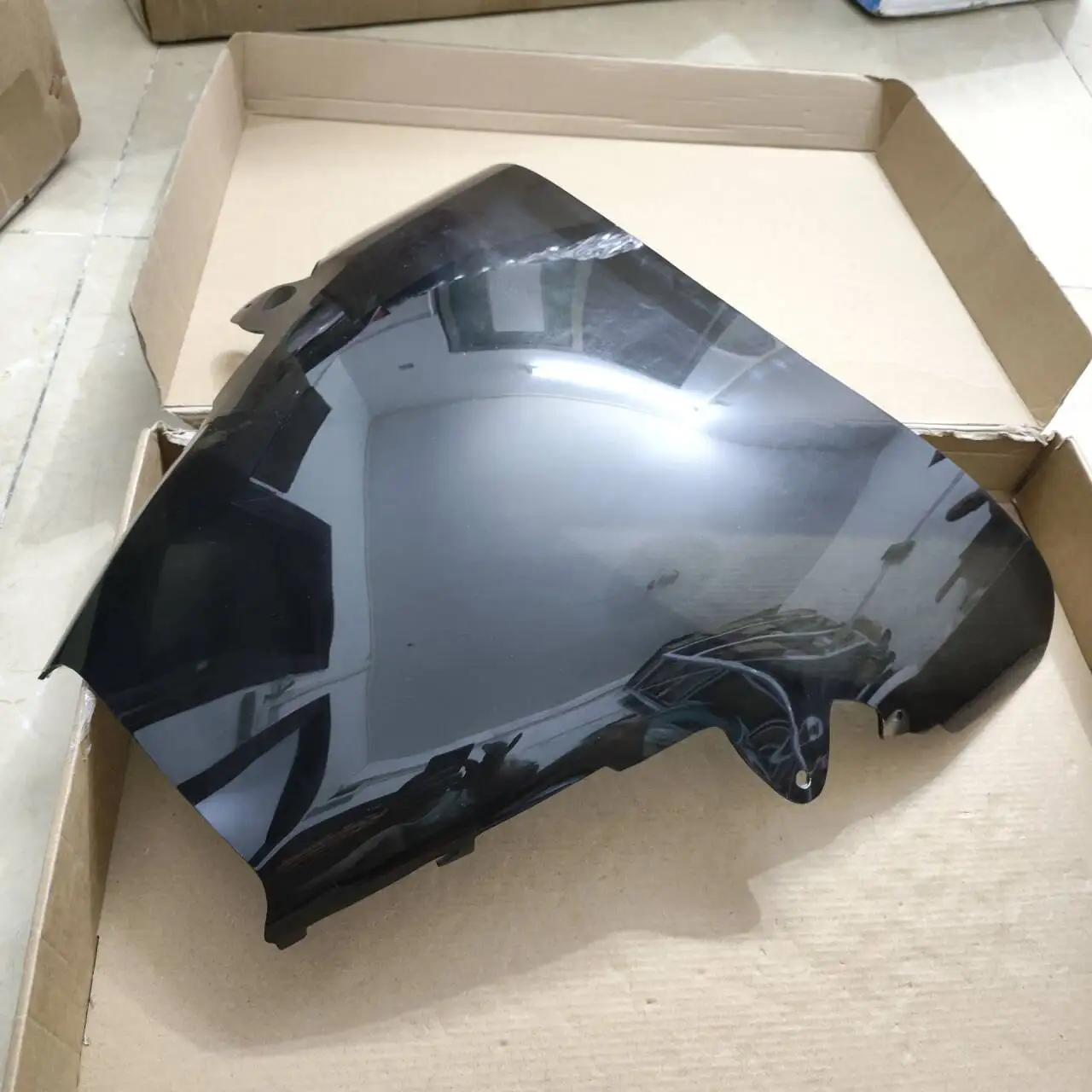 Motorcycle Windshield Windscreen Wind Deflector For Honda VFR800FI VFR 800FI 800 FI VFR800 1998 1999 2000 2001 Double Bubble New