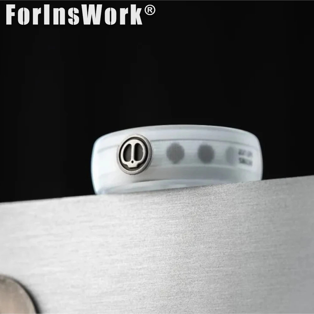 

Антистресс-игрушка LAUTIE PC 17MM/18.5MM/20MM Mechanic-I Fidget Ring из серии Spy Wars