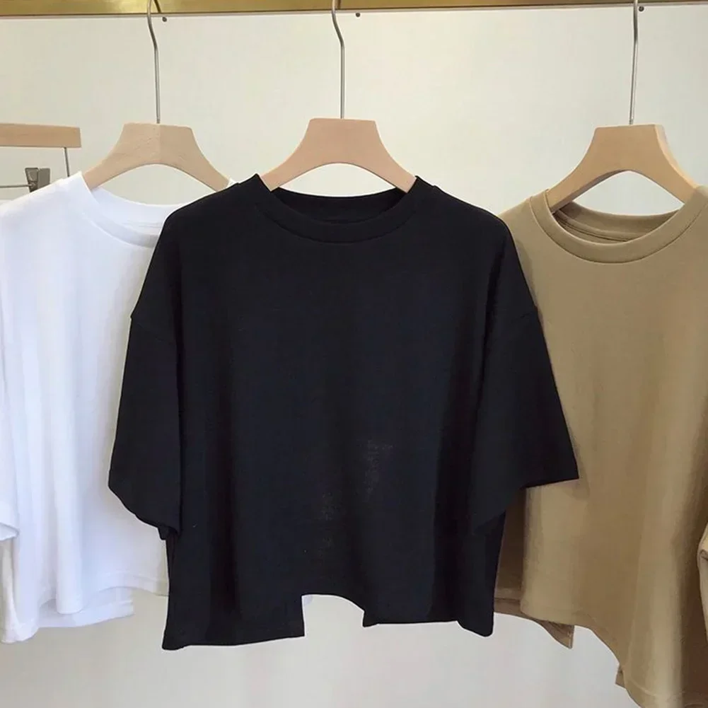 

Casual Outing Daily Fashion Summer Cropped Top Casual Wear For Vacation Spicy Style Black Regular Clothing Length