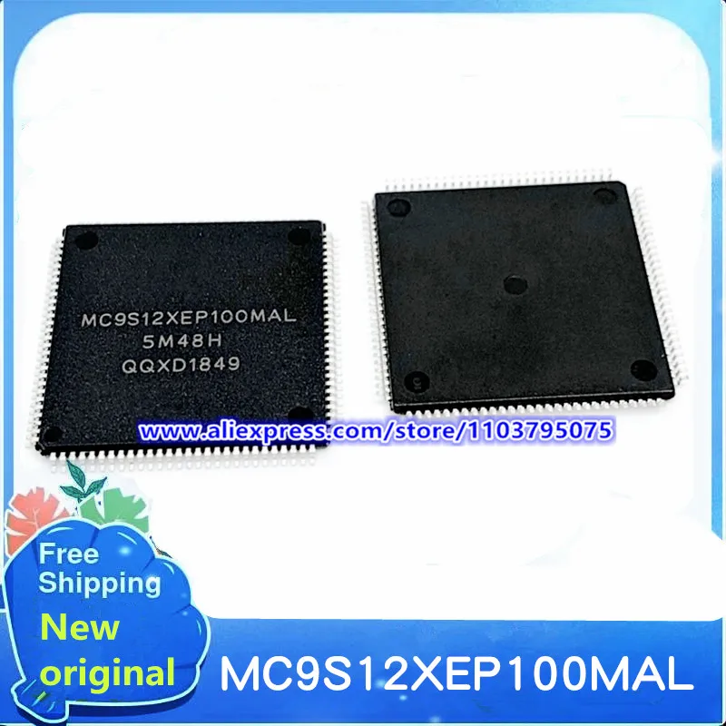 2pcs~20pcs/LOT MC9S12XEP100MAL MC9S12XEP100 QFP112 100% New original