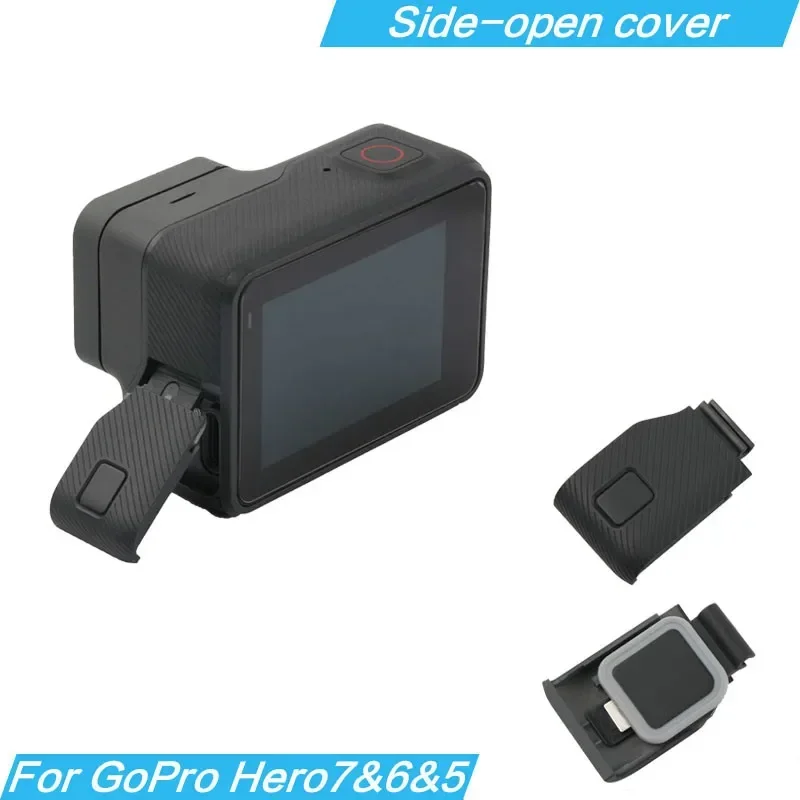 Replacement Side Door USB-C Mini HDMI Port Side Cover Repair Part for GoPro HERO5 HERO6 Hero 5 6 7