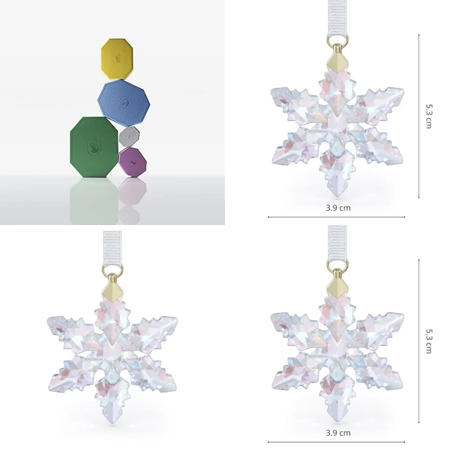 

Snowflake Ornament Holiday Decorations Handmade Paper Snowflakes for Festive Season