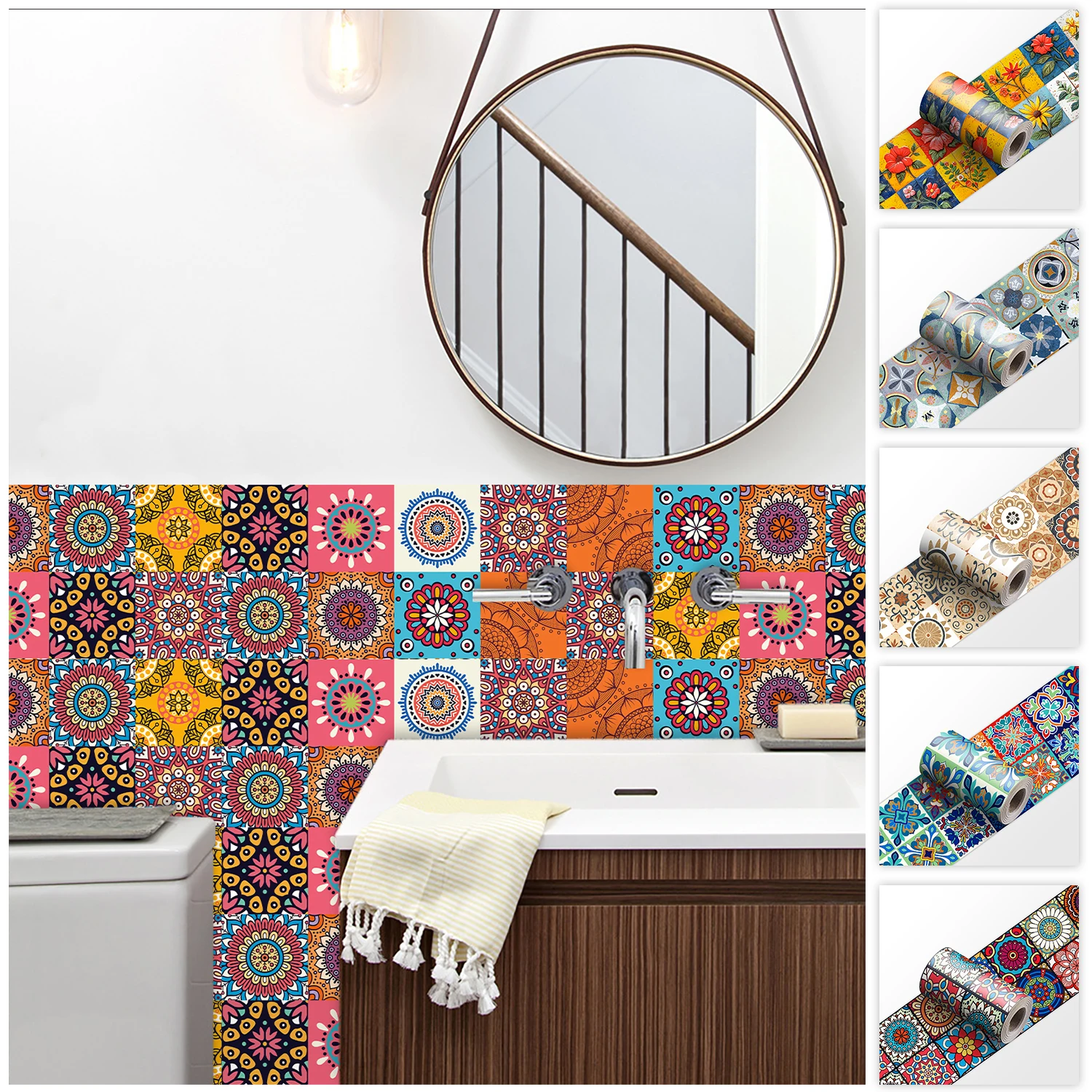 12 Styles Colorful … - image