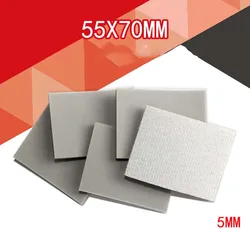 Flocking Sanding Sponge 300-3000 Grit Reusable Wet Sanding Blocks Square Sandpaper Metal Wood Polishing Abrasive Tool 70*55*5mm