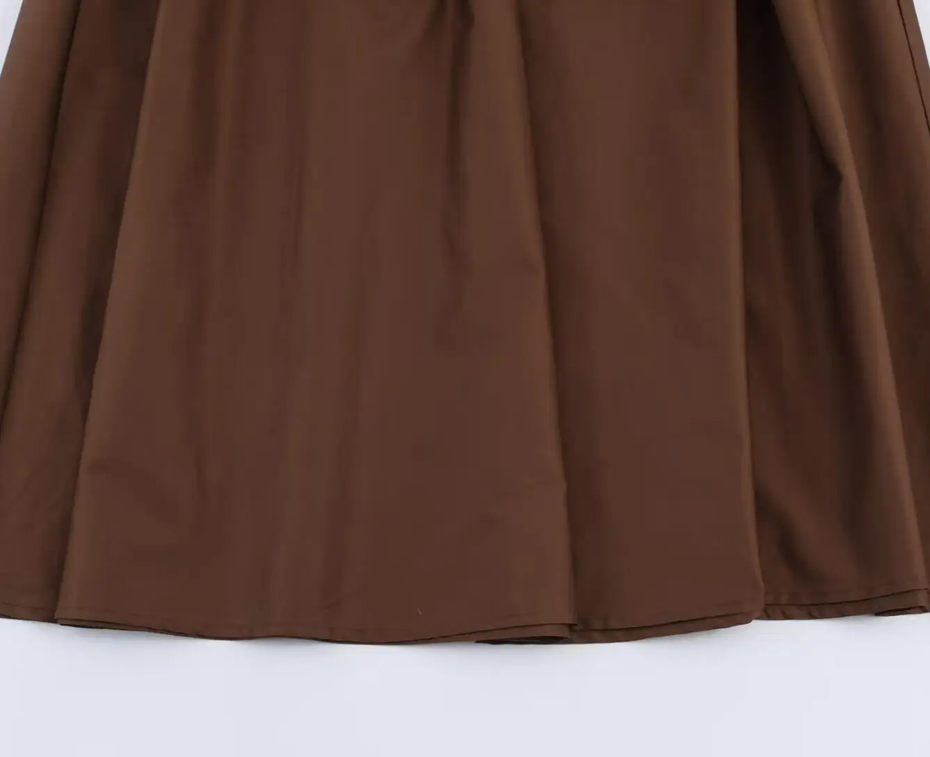 Vintage High Waist Package Hips Pleated Midi Long Skirt Coffee Spring Summer Women Long Skirts Femme Black