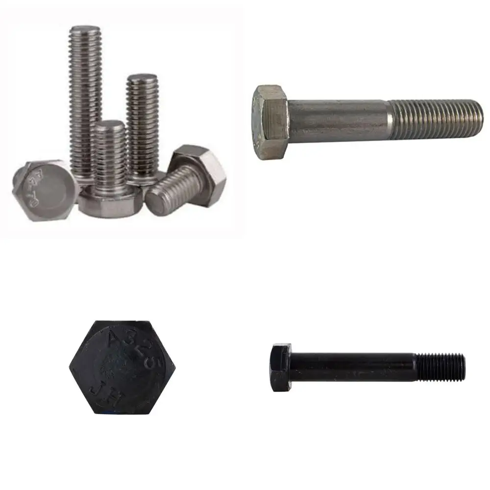

Stainless Steel M10-1.50 x 16mm Hex Head Cap Screws, Fully Threaded, Coarse, 316 Grade, 100 Pack